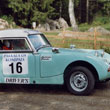Austin Healey Sprite kesärallissa