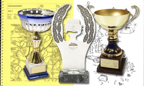 Palkintoja matkan varrelta